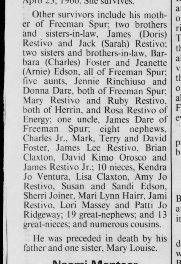 Clipping from Southern Illinoisan